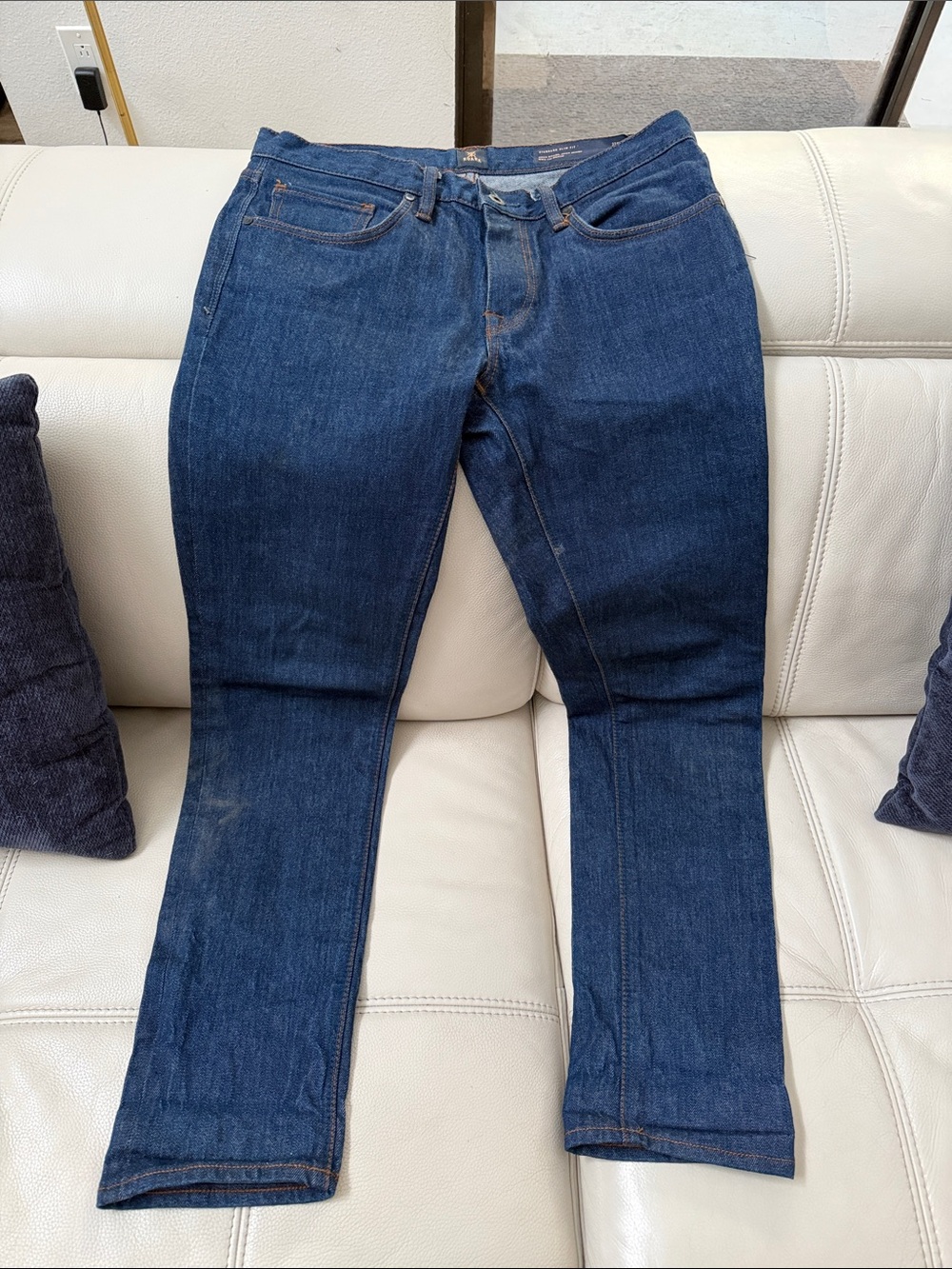 Roark Men’s Straight Leg Jeans in Deep Indigo